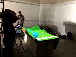 Behind Projection Mapping Khun Dan Prakarnchon Dam