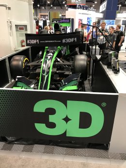 3D booth at 2017 SEMA SHOW Las Vegas USA