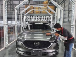 ทางบริษัทเข้าฝึกอบรมศูนย์รถยนต์ Mazda ในประเทศไทย ด้วยนวัตกรรมน้ำยาขัดเคลือบสีรถ 3D USA และเครื่องขัดสีรถ Shine Mate