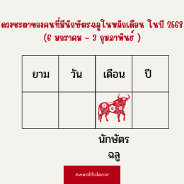 คำทำนายสำหรับคนเกิดปีฉลูในปี 2568