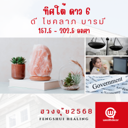 ฮวงจุ้ยทิศใต้ ปีแห่งดาวอำนาจที่คุณต้องรู้!