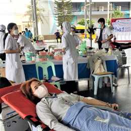 Blood Donation “Plus 1” Project at Pomnakarachsawatyanon School