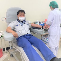 Rayong member Give Blood