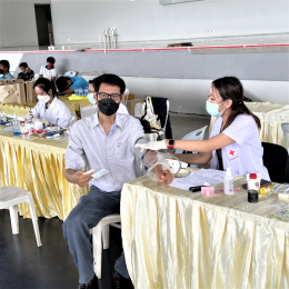 Blood Donation “Plus 1” Project at Pomnakarachsawatyanon School