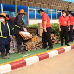 Joining “Box to Bed” with Thailand post, Phra Samut Chedi Branch