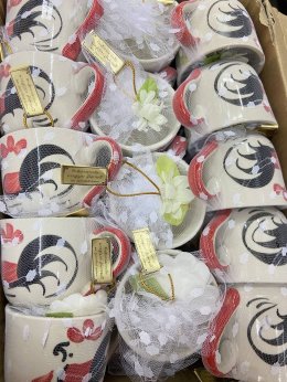 ของชำร่วยงานศพ แก้วกาแฟตราไก่