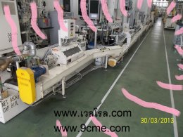 Corner type screw conveyor