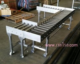 Free roller conveyor