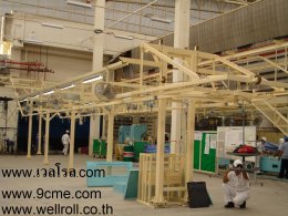 โซ่ลำเลียงแบบแขวน(overhead chain conveyor)