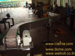 โซ่ลำเลียงบนโต๊ะ(Table top chain conveyor)