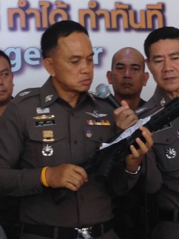 ผลการระดมจับกุมผู้มีอิทธิพลและอาวุธสงครามในพื้นที่