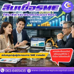 สินเชื่อSMEให้บริการเงินทุนหมุนเวียนธุรกิจ