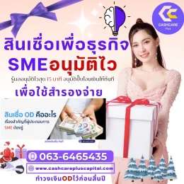 สินเชื่อเพื่อธุรกิจSMEอนุมัติไว