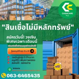 สินเชื่อเพื่อธุรกิจ 