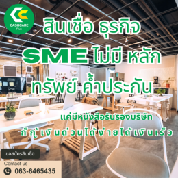 สินเชื่อ ธุรกิจ sme ไม่มี หลักทรัพย์ ค้ำประกัน