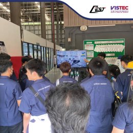 ศูนย์ความเป็นเลิศด้านเทคโนโลยีกักเก็บพลังงาน (CEST) ให้การต้อนรับ คณะ มหาวิทยาลัยขอนแก่น คณะสหวิทยาการ (หลักสูตรวิทยาการคอมพิวเตอร์และสารสนเทศ) เนื่องในโอกาสเยี่ยมชม สถาบันวิทยสิริเมธี (VISTEC) และ CEST 