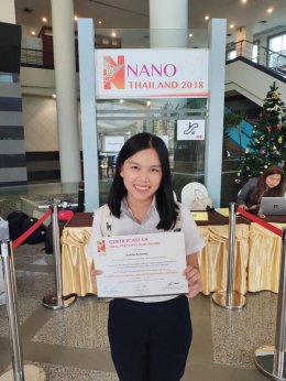 NanoThailand 2018 การพูดในที่ประชุมวิชาการคือด่านทดสอบที่สำคัญของนักเรียนปริญญาเอก... วันที่15 ธันวาคม 2018  