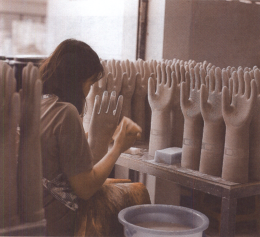 หุ่นมือสำหรับอุตสาหกรรมถุงมือยาง