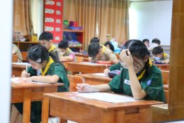 บรรยากาศการสอบปลายภาคเรียนที่ 1 ปีการศึกษา 2568