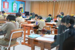 บรรยากาศการสอบปลายภาคเรียนที่ 1 ปีการศึกษา 2568