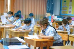 บรรยากาศการสอบปลายภาคเรียนที่ 1 ปีการศึกษา 2568