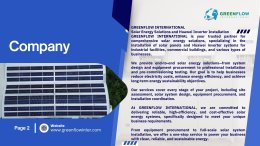 company profile Greenflowinter