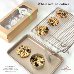 Whole grain Cookies คุ้กกี้ธัญพืช