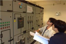 งานตรวจสอบระบบความปลอดภัยในระบบไฟฟ้าในโรงงานอุตสาหกรรม Electrical System Inspection 