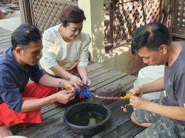 Nan weaving cloth to be a path for wisdom tourism., 