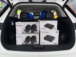 ผลงานการติดตั้ง EV car