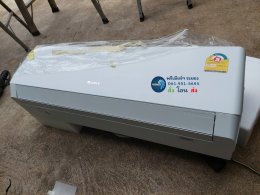 บ้านคุณจิรวรรณ น้ำคอก ติดตั้งแอร์ แบบติดผนัง Pular Inverter กรีเพียวล่า อินเวอร์เตอร์ (GREE.ตัวจบ..ครบจริง)