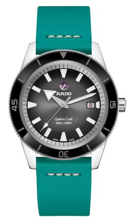 RADO เติมสีสันให้เวลาอย่างมีระดับ ด้วยสายนาฬิกาหนังแท้หลากสีของรุ่น Captain Cook
