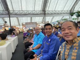 ประธานหอการค้าฯ ร่วมพิธีเปิดงาน otop ภูมิภาค จุดดำเนินการจังหวัดฉะเชิงเทรา