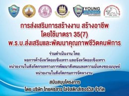 นายขจรเกียรติ รักพานิชมณี เยี่ยมผู้พิการที่ได้รับการส่งเสริมการสร้างงานสร้างอาชีพ ตามมาตรา 35(7) พระราชบัญชีการส่งเสริมและพัฒนาคุณภาพชีวิตคนพิการฯ โดยการดำเนินโครงการของหอการค้าจังหวัดฉะเชิงเทรา 