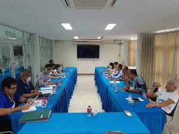 ประชุมกลุ่มย่อยเรื่องการจัดกิจกรร วิ่งวิสาขบูชา ในวันศุกร์ที่ 12  พฤษภาคม 2566 เวลา 09.00 น ณ ห้องประชุมสำนักงานหอการค้าจังหวัดฉะเชิงเทรา