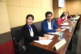 นายจอมพงษ์ ชูทับทิม เลขาธิการ นายนายพรชัย ธรรมจรูญ ผ้จัดการ ร่วมประชุมคณะกรรมการร่วมภาครัฐและเอกชน เพื่อพัฒนาและแก้ไขปัญหาทางเศรษฐกิจจังหวัดฉะเชิงเทรา (กรอ.จังหวัด) ครั้งที่ 5/2566