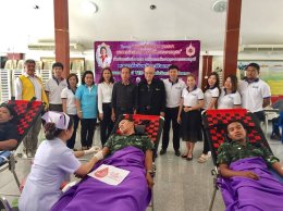 หอการค้าจังหวัดฉะเชิงเทรา ร่วมกับนักธุรกิจรุ่นใหม่ YEC หอการค้าจังหวัดฉะเชิงเทรา จัดกิจกรรมรับบริจาคโลหิต