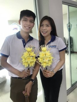 YEC หอการค้าจังหวัดฉะเชิงเทรา ร่วมกิจกรรม ร่วมประดิษฐ์ ดอกดารารัตน์” 