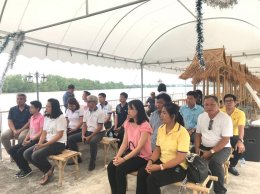 การแถลงข่าวกิจกรรม" ท่องเที่ยวชุมชนวัดท่าอิฐ ไหว้พระศักดิ์สิทธิ์ทางสายน้ำ