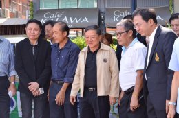 หอการค้าจังหวัดฉะเชิงเทรา ร่วมพีธีเปิดตลาดประชารัฐเก้ามณี 