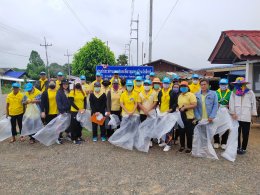 โครงการปรับปรุงภูมิทัศน์(เก็บขยะสองข้างทาง) วันที่่ 17 มิถุนายน 2563