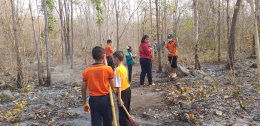โครงการซ้อมแผนป้องกันและบรรเทาสาธารณภัย(กิจกรรมทำแนวกันไฟป่าป่าชุมชนบ้านวังสิงห์