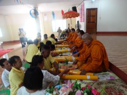 โครงการถวายเทียนจำนำพรรษา  ในวันที่ 15 กรกฎาคม 2562