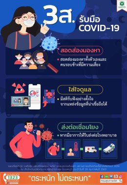 3ส. รับมือ COVID-19