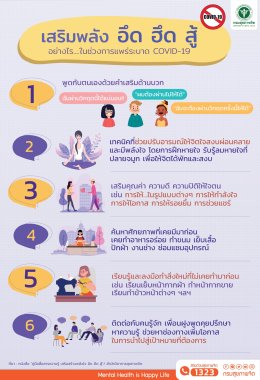 เสริมพลัง “อึด ฮึด สู้” อย่างไร....ในช่วงการแพร่ระบาด COVID-19