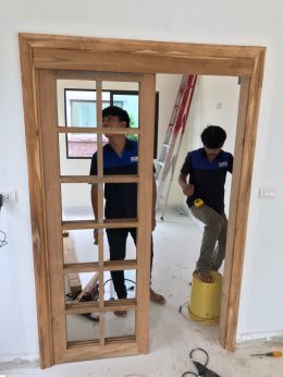 งานเปลี่ยนประตู 