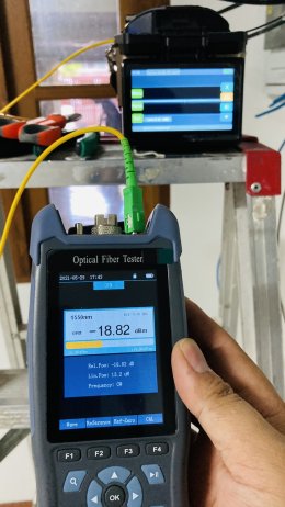 บริการติดตั้งระบบสาย Fiber Optic , FTTX 