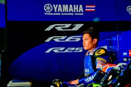 ทัพนักบิด ยามาฮ่า ไทยแลนด์ เรซซิ่งทีม กดเวลารอบซ้อมพร้อมลุย!!! ต๋ง - พีรพงศ์ นำทัพรั้งอันดับ 1 การซ้อม ศึกชิงแชมป์เอเชียในสนามโฮมเรซ ASIA ROAD RACING CHAMPIONSHIP 2019 สนามที่ 3