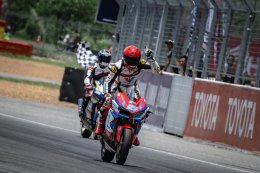 OR BRIC Superbike ชิงชัยสุดมัน "นครินทร์-นทีธาร-มุกข์ลดา" เฉือนโค้งสุดท้ายคว้าชัยสนาม 2