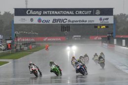 ระห่ำสายฝน!! ตี-โฟลท-เจมส์ ผงาดคว้าแชมป์ OR BRIC Superbike 2021 สนาม 3